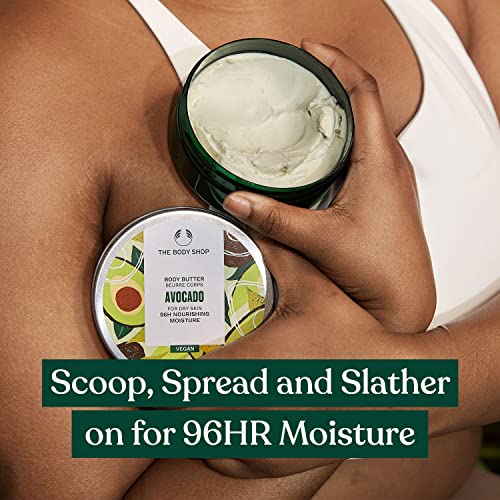 The Body Shop Avocado Body Butter ? Nourishing & Moisturizing Skincare for Dry Skin ? Vegan ? 6.75 oz