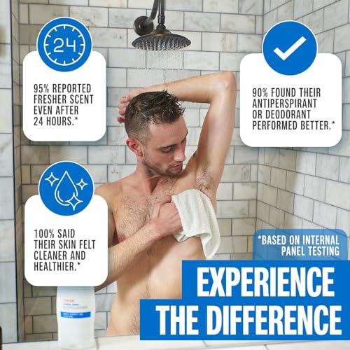 Carpe Exfoliating Underarm Scrub with Odor Protection, Underarm Exfoliator to Improve Deodorant Performance - Energizing Minty Fresh Smell - Armpit Scrub for Women and Men (3 Pack)