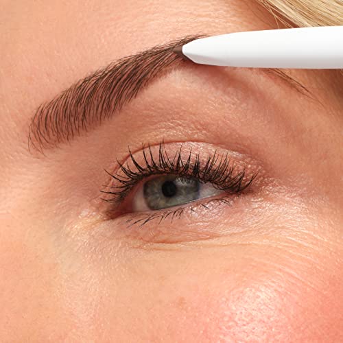 jane iredale PureBrow Shaping Pencil Retractable Pencil + Spoolie Expertly Outlines, Shapes, Fills, & Fluffs, Water-Resistant, Smudge-Proof Formula