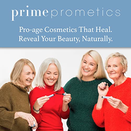 Prime Prometics PrimeLash Growth Serum for Women Over 50 ? Grow More Lashes ? Thick, Strong, Lifted ? in 1 Swipe a Night, Vitamin Infused, For Sensitive Eyes