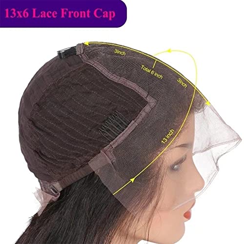 Short Bob Curly Hd Invisible Lace Front Wigs 13X6 Side Deep Part Human Hair Wigs For Black Woman Pre Plucked Brazilian Remy Hair Short Deep Wave Transparent Lace Wigs 150% Density 10inch