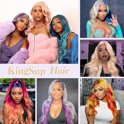Blonde Body Wave Bundles Human Hair 18 20 22 Inch 15A 613 Bundles Human Hair,Sew In Quick Weave Body Wave Bundles 100% Real Human Hair Extensions Tangle Free Shedding Free Triple Lifespan
