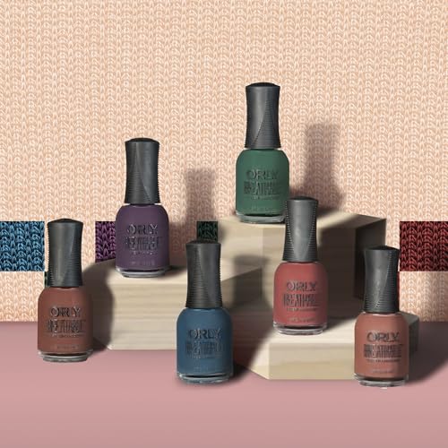 ORLY Breathable Nail Polish Loose Threads Collection | Dusty Shades for Fall and Winter (We Flannel-ly Made It, 0.6 fl oz)