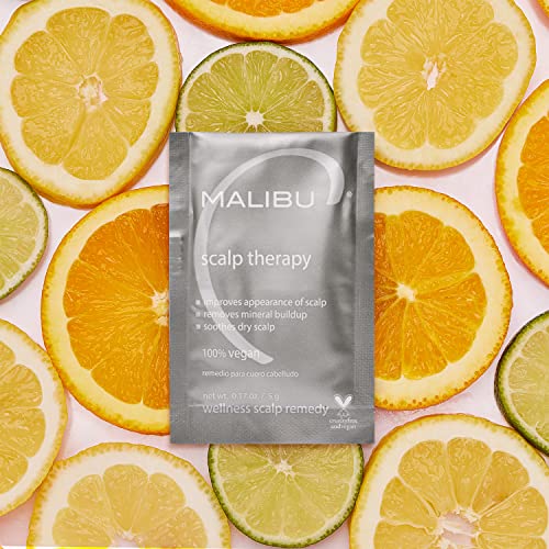 Malibu C Scalp Therapy Wellness Remedy ? Dry Scalp Treatment to Soothe and Moisturize Dry Skin with Vitamin C and Zinc Gluconate ? Restores Manageability
