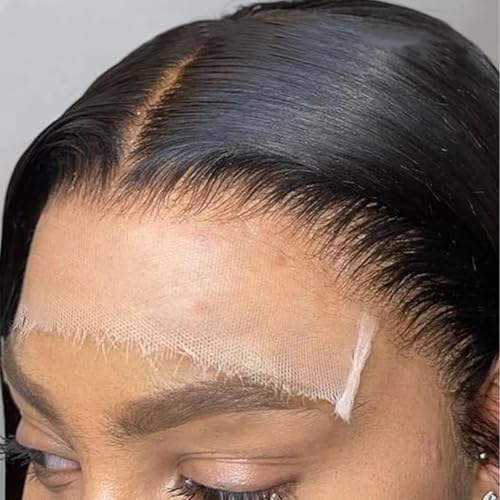 7x7 Closure HD Lace Pre-plucked Natural Hairline Straight 0.10mm Ultra-thin Invisible SKINLIKE Lace Frontal 100% Human Hair 20 Inch