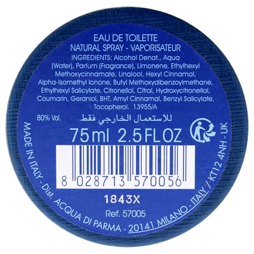 Acqua Di Parma Blu Mediterraneo Fico Di Amalfi for Men - 2.5 oz EDT Spray