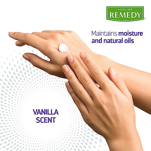 Medline Remedy Clinical Skin Cream, Nourishing Formula for Dry Skin, 8 oz., Pack of 24