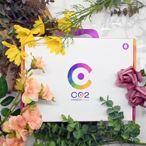 CO2 Carboxy Therapy Sound Box ? 5 Treatment Kit | Skin Rejuvenation & Firming Facial System | Anti-Aging, Brightening, Hydrating | Spa-Quality Skincare at Home