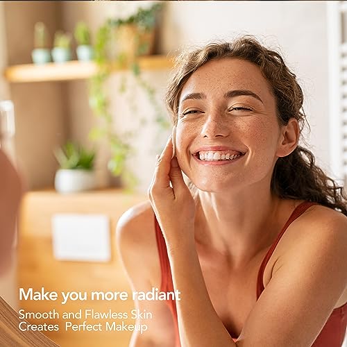 NEWKEY Red Light Therapy Mask for Face Wrinkles, 7 LED Light Therapy Facial Skin Care Mask,At-Home Photon Skin Care Beauty Mask for Anti-Ageing