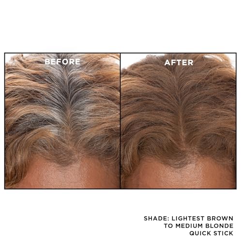 EVERPRO Gray Away Root Touchup Quick Stick, Lightest Brown/Medium Blonde, 0.1 Oz