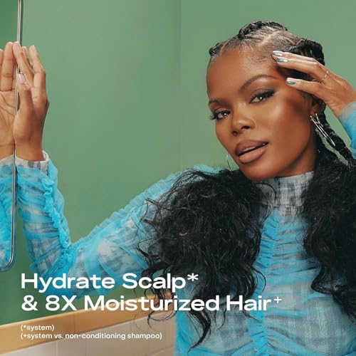 SheaMoisture Shampoo & Conditioner Set, Scalp Moisture with Aloe Butter & Vitamin B3 ? New Look, Same Intense Hydrating Hair Care, 13 Oz Ea