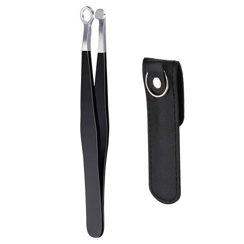 Liangery Professional Nose Hair Trimmer,Stainless Steel, Black