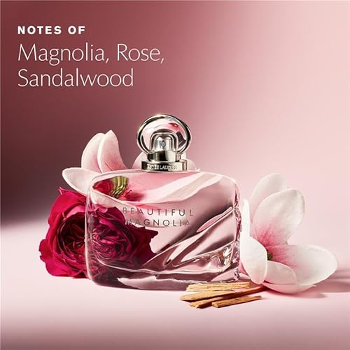 Est?e Lauder Beautiful Magnolia Eau de Parfum Spray with Notes of Lush Magnolia, Solar Gardenia, Warm Woods & Luminous Musk | Perfumes for Women