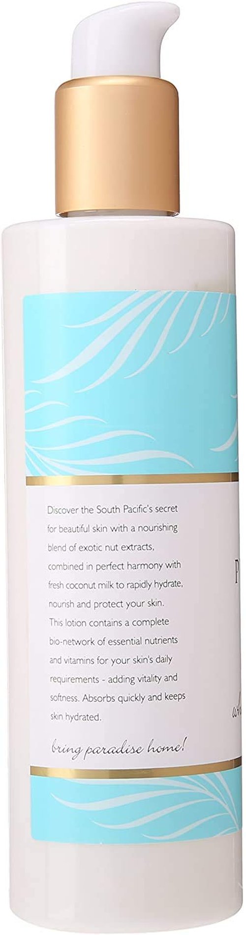 PURE FIJI Body Lotion Hydrating - Moisturizing Lotion for Dry Skin with Coconut Milk and Vitamin E, Organic Body Lotion For Women and Men, White Gingerlily Scent, 12 oz