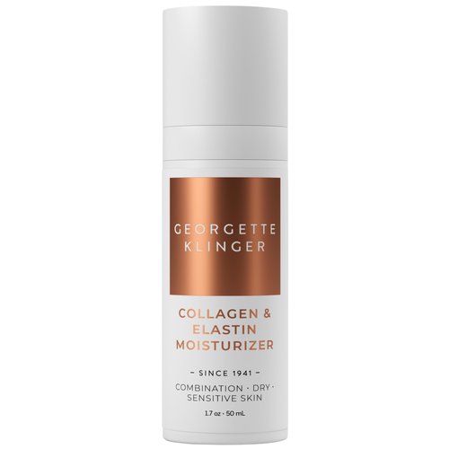 Georgette Klinger Collagen Elastin Moisturizer - Visibly Minimize Fine Lines And Wrinkles, Providing Hydration, Anti-Aging, Improves Tone, Tightness, and Elasticity - 1.7 oz