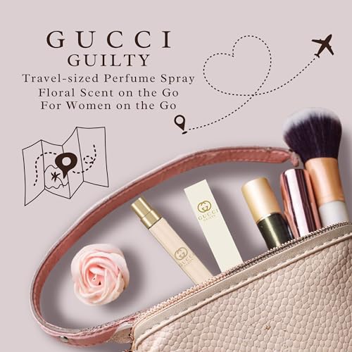 Gucci Guilty Pour Femme Perfume for Women Travel EDP Spray 0.33 Fl Oz