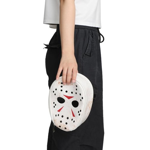 Bioworld Friday The 13th Jason Mask 8.5 Cosmetic Bag