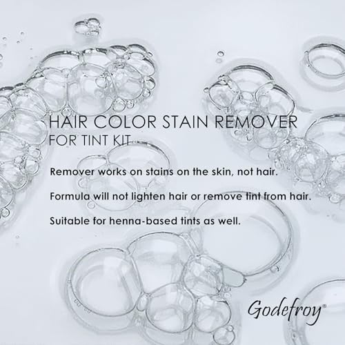 Godefroy Hair Color Stain Remover ? Gently Removes Hair Color, Henna, and Tint Residue from Skin | Ideal for Hairline, Brows, Beard & Neck | Aloe-Infused & No Harsh Scrubbing | Salon & At-Home Use
