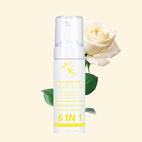 SG Advanced 6 in 1 Millionaire Multiple Mousse Cleanser K-Beauty 강남 Skin