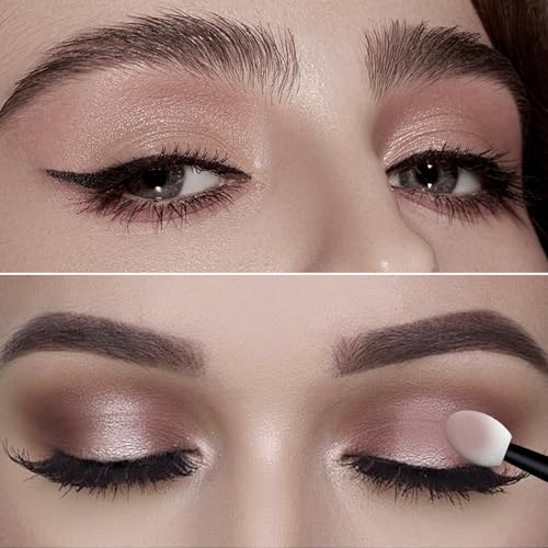 Dual Sides Disposable Eyeshadow Applicators,120Pcs Sticks With Sponge Tip, 6.2cm/2.4 Inch Brush for Eye Makeup - Women and Girls
