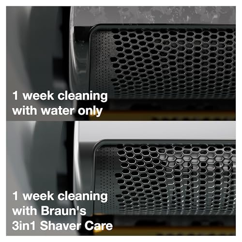 Braun Clean & Renew Refill Cartridges CCR, Replacement Shaver Cleaner Solution for Clean&Charge Cleaning System, Pack of 6