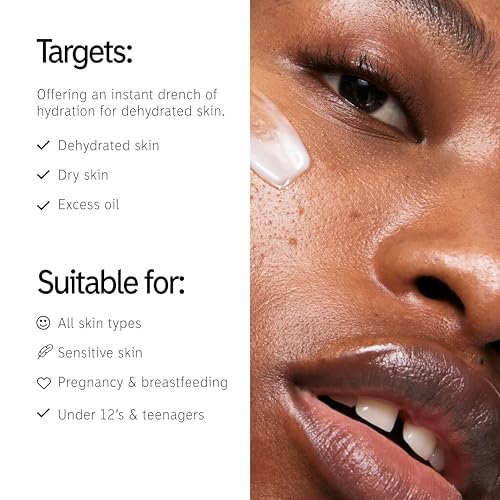 The INKEY List Omega Water Cream Moisturizer, 1.69 fl oz (2 Pack)