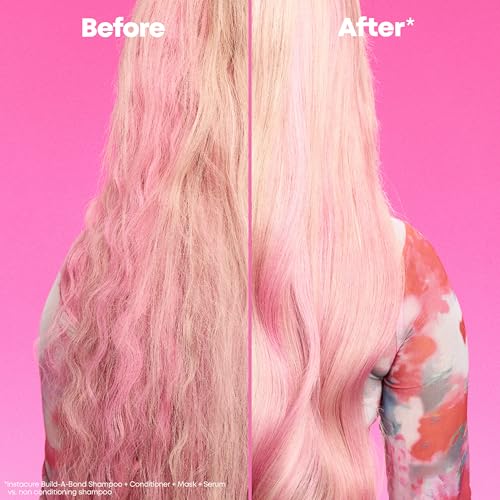 Matrix Instacure Build-A-Bond Instant Revival Liquid Mask - Strengthening Hair Repair For Very Damaged Hair, Citric Acid & Squalane, Softens & Smooths, Vegan & Sulfate-Free