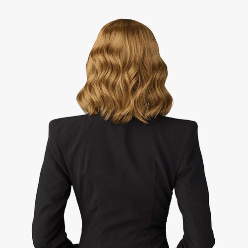 Sensationnel Chicbob Lace Frontwig - Lob Unit 2 Face Framing Glueless Wig Wide 5 Inch Deep Part Synthetic Preplucked Hairline (1 JETBLACK)