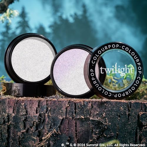 ColourPop x Twilight Super Shock Highlighter Makeup - High-Pigment, Cr?me-Powder Face Makeup - Buildable & Blendable Formula with a Unique Bouncy Texture - Meadow (0.15 oz)