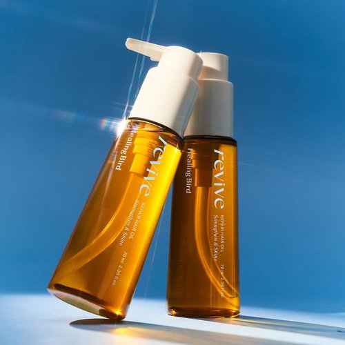 Healing Bird Revive Hair Oil 70ml (2.37 fl.oz) | Nourishing & Volumizing Hair Strengthening Treatment | For Dry, Damaged Hair & Scalp | Restores Shine & Moisture | Cold-Pressed Argan Oil Formula