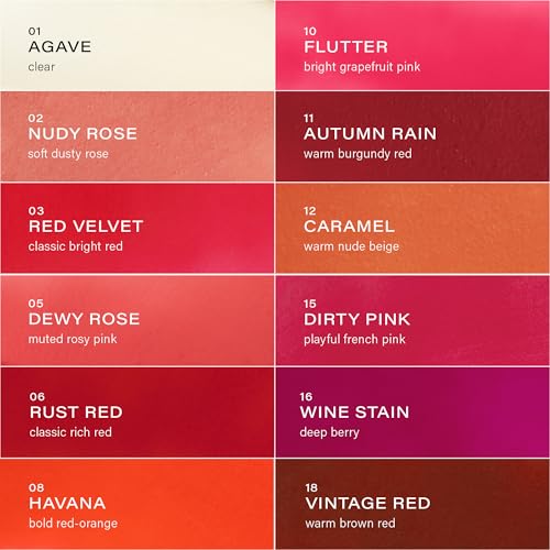 Melixir Vegan Lip Butter (12 Colors), Hydrating Tinted Lip Balm Stick, Bee-Free, Petrolatum-Free, Plant-Based, Moisturizes Dry & Chapped Lips With Shea Butter, Sheer, Natural Finish - #11 Autumn Rain