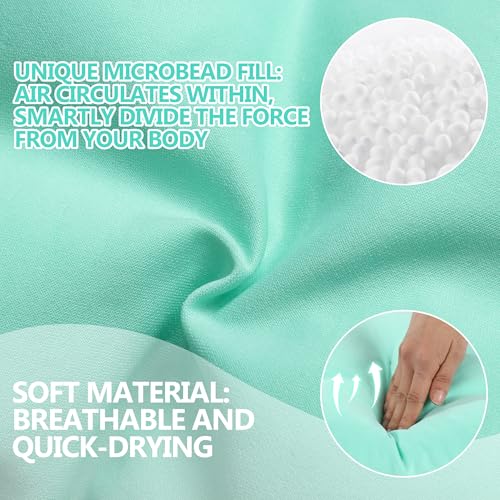 MABOZOO Bath Seat Pillow for Bathtub, Bathtub Seat Cushion For Tub with Non-Slip Suction Cups, Spa Pillow Shower Seat Cushion Bath Tub Cushion For Soaking Tub in Bathroom