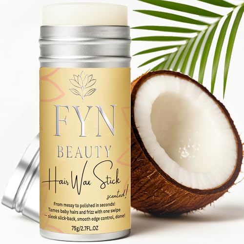 Hair Wax Stick - Slick Back Hair Products - Edge Control - Hair Accessories for Women & Kids - Fly Away Stick for Hair - Bun Maker & Braiding Gel - Dance Recital Gifts for Girls- 2.7 Fl Oz
