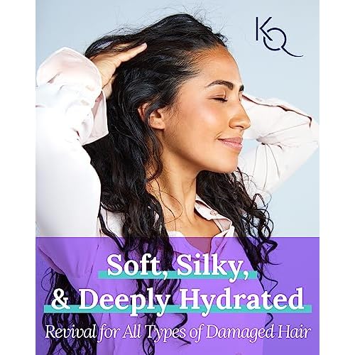 Keranique Hair Mask: Deep Repair & Hydration for Dry, Damaged Hair - Keratin Protein Boost for Fine Strands - Intense Moisturizer for Women