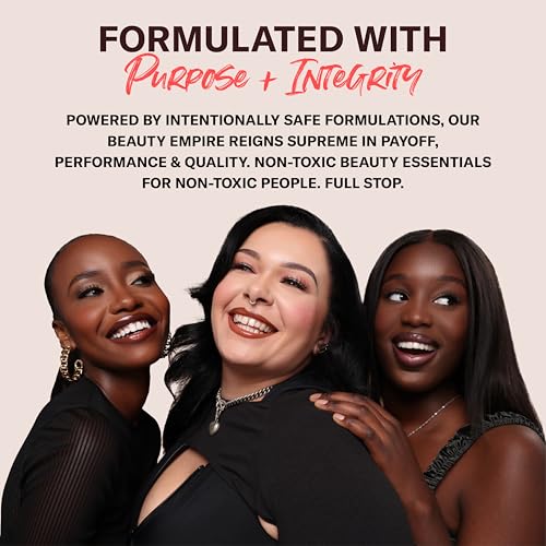 The Lip Bar - Nonstop Liquid Matte Lipstick Mini 2-Pack, Bawse Lady (Blue Red) + Rich Auntie (Deep Berry) - High Pigment - One Swipe - Long Lasting - Jojoba Oil & Vitamin E - Vegan - .05 fl oz each
