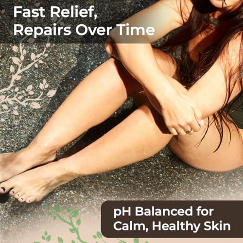 Wild Naturals Eczema & Psoriasis Cream for Dry, Itchy Skin ? Eczema Relief for Adults & Kids ? Moisturizing Psoriasis Cream with Manuka Honey