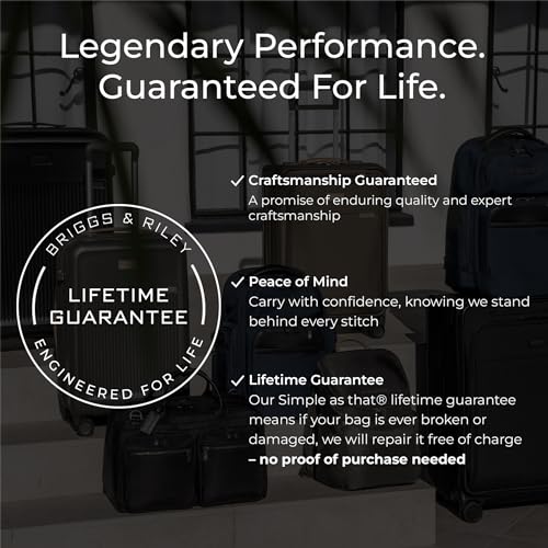 Briggs & Riley Toiletry Kit - Travel Bags for Women & Men, Organizer for Vacation, Dopp Kit for Bathroom Accessories, Makeup, & Skincare