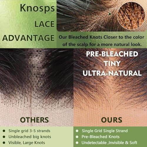 34 Inch 13x6 Lace Front Wigs Human Hair Pre Plucked 180 Density Straight HD Lace Front Wigs Human Hair 13x6 Lace Frontal Straight Human Hair Wigs for Women Glueless Wigs Human Hair