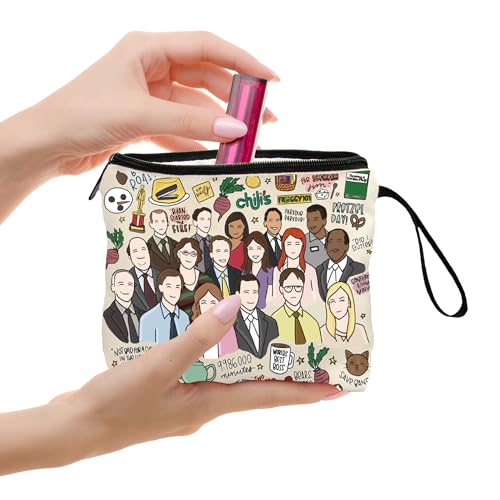 The Office Merchandise Canvas Tote Bag, The Office Merch Reusable Tote Bag with Wide Base