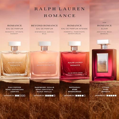 Ralph Lauren - Romance Eau de Parfum - Women's Perfume Set ($110 Value) - Contains Full Size Fragrance (3.4 Fl Oz), Travel Size (0.3 Fl Oz), Body Lotion (2.5 Fl Oz), Body Mist (5.0 Fl Oz)