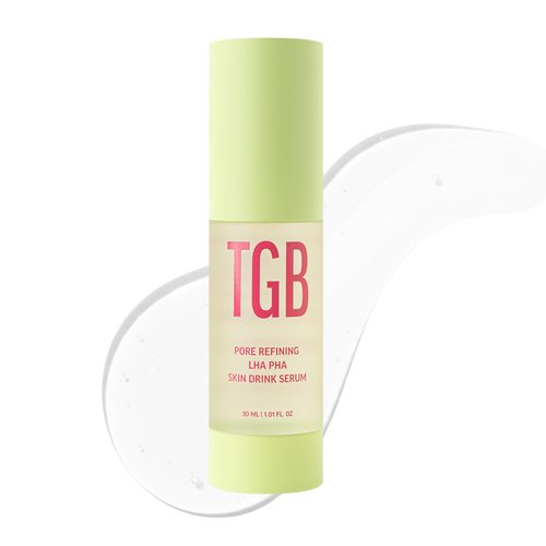 The Good Blends Pore Refining LHA PHA Skin Drink Serum – Korean HA Serum for Face 1.01 fl oz | Exfoliating & Hydrating Treatment for Oily Skin, Enlarged Pores & Uneven Skin Texture