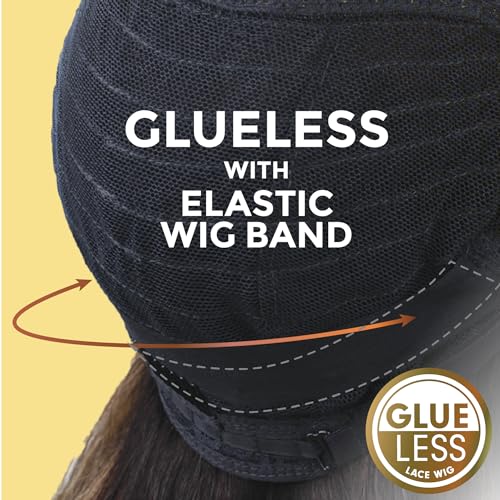 Sensationnel Butta Lace Precut Wigs - Unit 6 Glueless Extra Wide 5 Inch Deep Parting Synthetic Pre Tweezed Smaller Knot Hairline (TH2/27613)