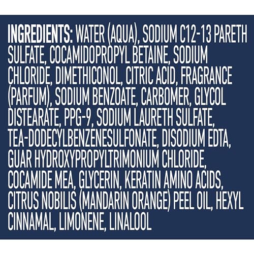 Suave Men Body Wash 3-in-1 Citrus Rush ? Travel-Size Shampoo, Conditioner & Body Soap All-in-One Formula with Keratin for Healthy Hair & Skin, 3 Oz Ea (Pack of 3)
