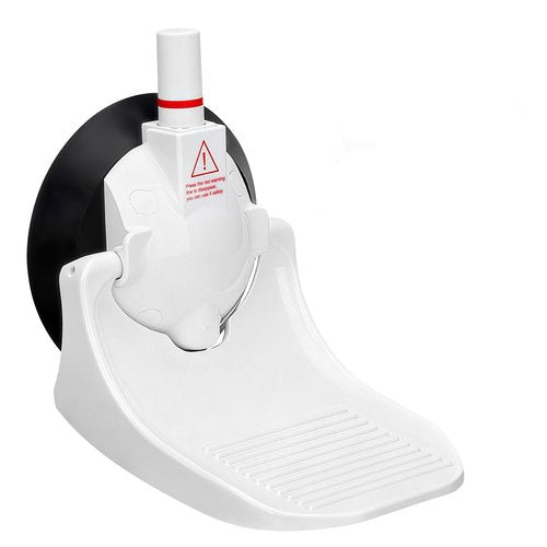 AquaLume Shower Foot Rest - Shower Foot Rest for Shaving Legs with Powerful Suction Cups, Perfect for Bathroom Shaving, Travel-Friendly, Easy to Install and Carry, Ideal for Women, RV, and Home Use