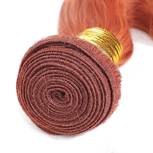 30 30 30 inch Ginger Human Hair Bundles 350 Body Wave Bundles Ginger Orange Human Hair Bundle 350 Body Wave Bundle