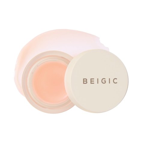 BEIGIC Volumizing PE Lip Balm & Mask - Vegan Overnight Lipcare, Reduces Lip Fine Lines & Flakiness, Plumps & Hydrates for Smooth Lips (0.49 fl.oz)
