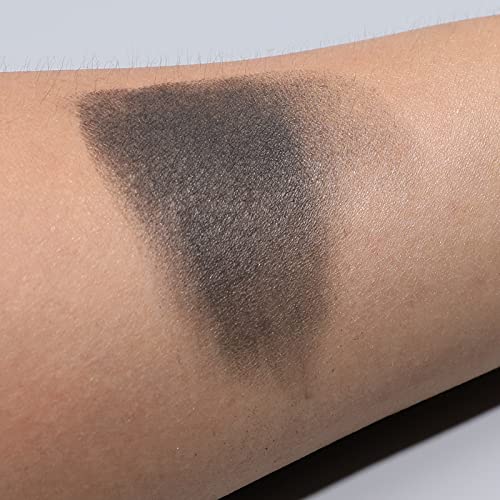 ISMINE Single Black Matte Eyeshadow Powder Palette High Pigment, Longwear, Intense Color Best Black Eyeshadow