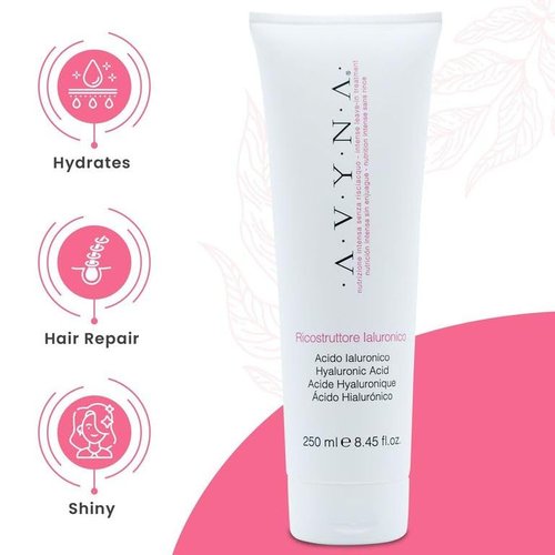 Avyna Leave in Deep-Penetrating Reconstructor Treatment Very Damaged and Processed Hair With Hyaluronic Acid 8.45 oz