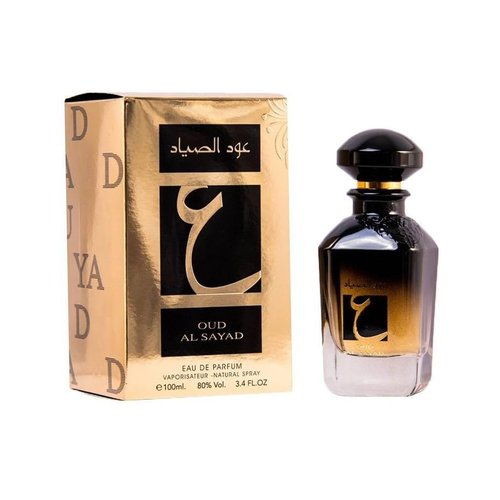 Ard Al Zaafaran. Oud Al Sayad Eau de Parfum Spray for Unisex, 3.4 Ounce