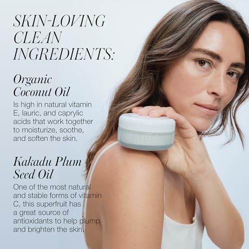 RMS Beauty Coconut Clean Cleansing Balm ? Nourishing Coconut Oil Makeup Remover and Hydrating Deep-Cleansing Balm for Soft, Smooth, Radiant Skin, 50g